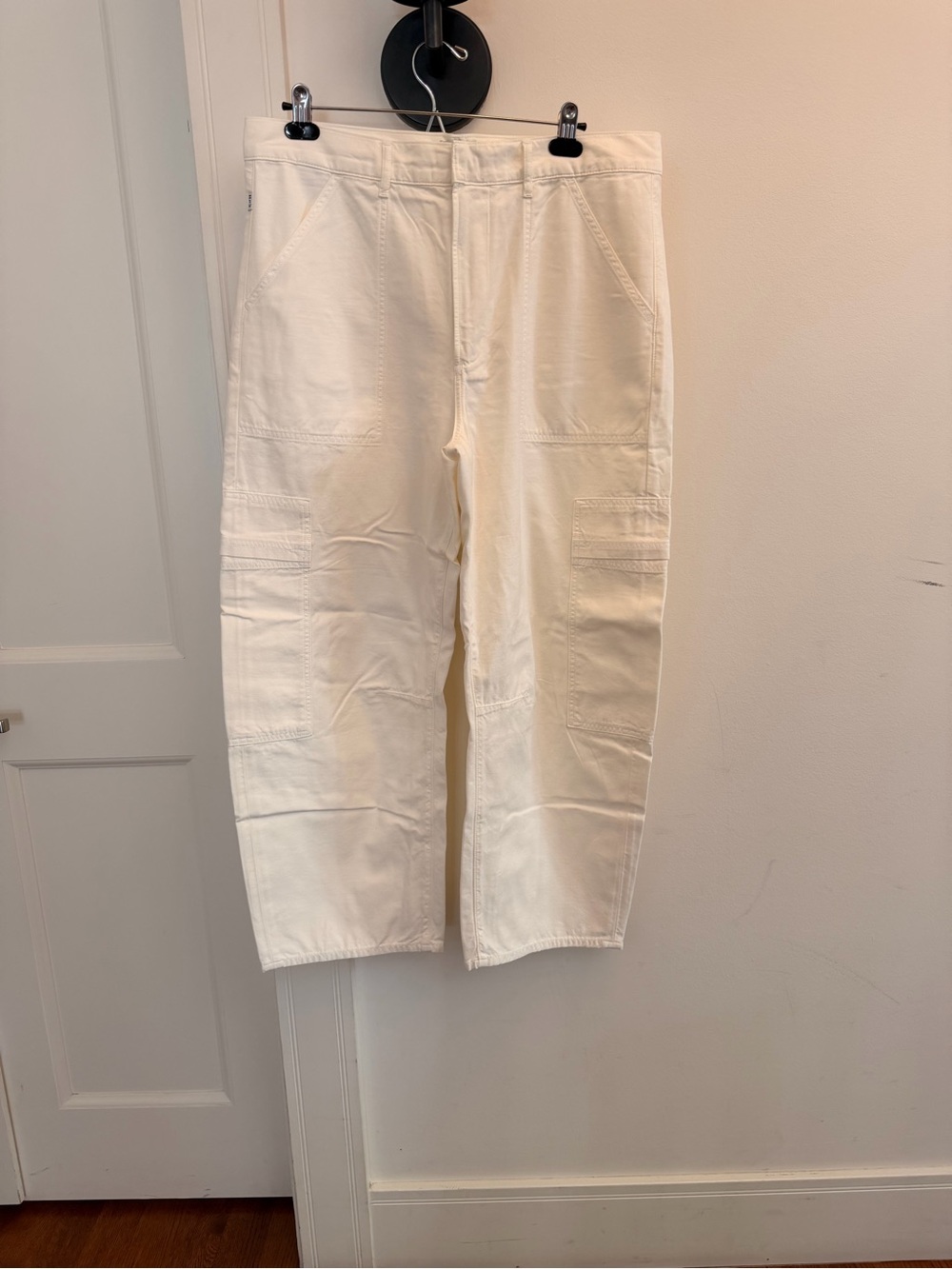 Citizens Of Humanity Off-White Cargo Trousers